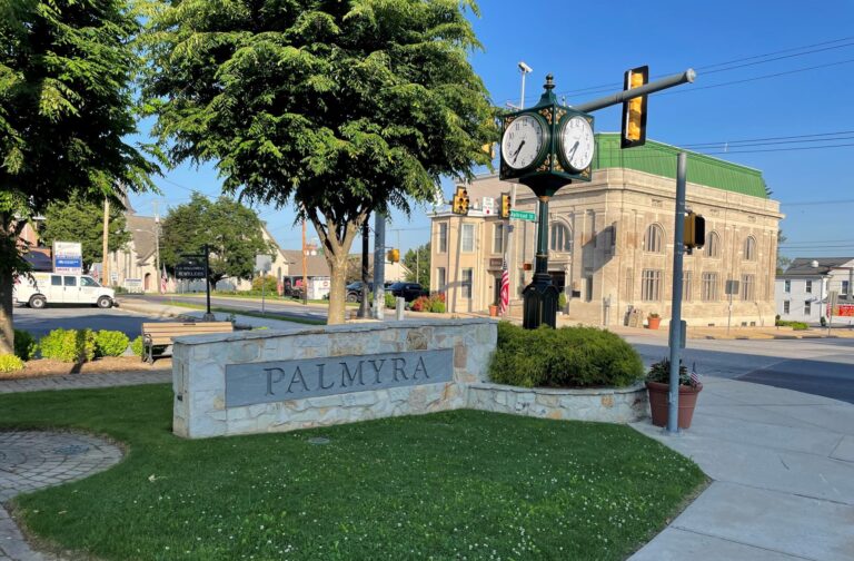 Palmyra, Pennsylvania town square