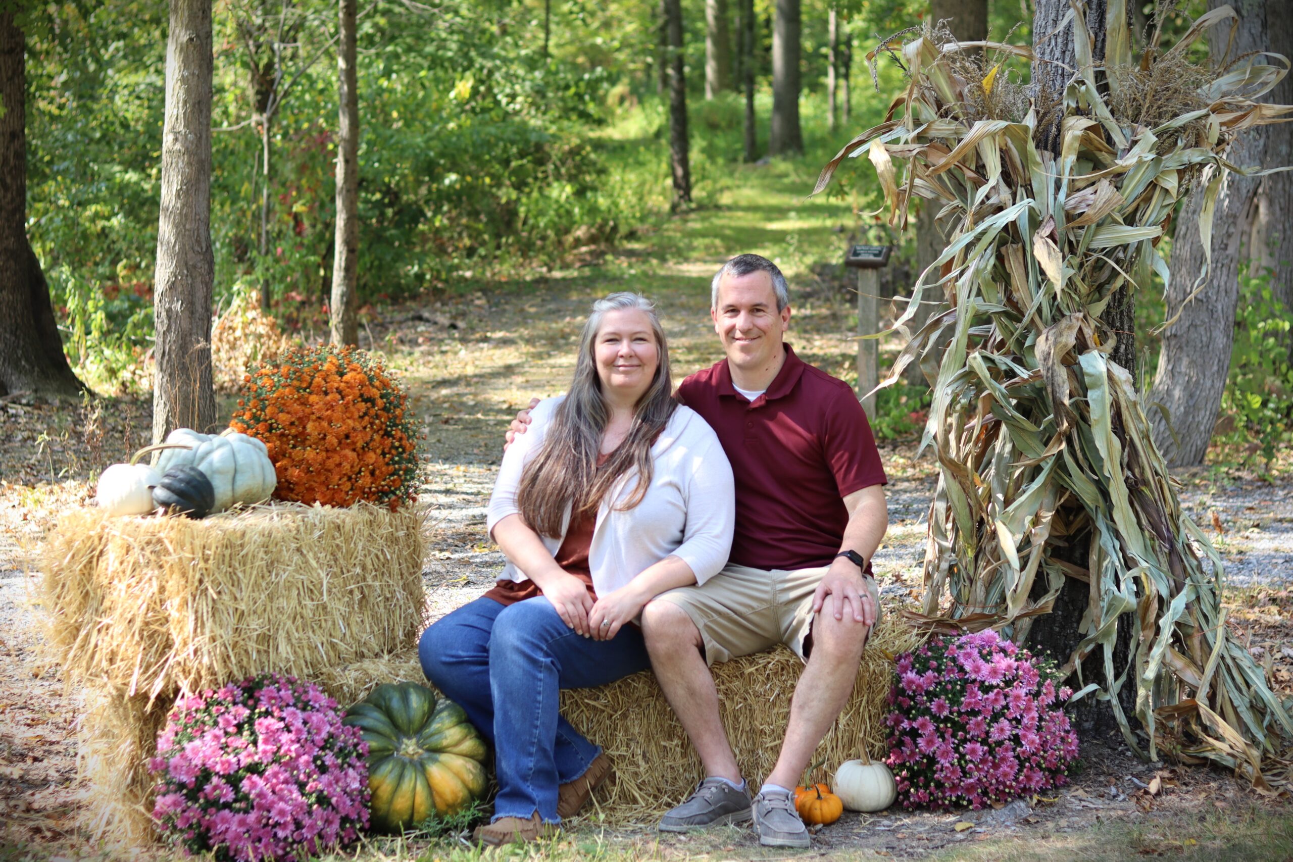 Pumpkins and Portraits Client Appreciation Event at Levitz Park in Grantville PA with Team Sechman