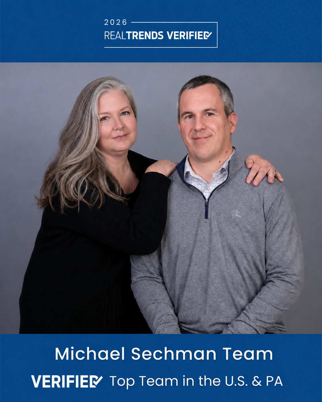 Team Sechman RealTrends Verified 2026 Celebration Banner